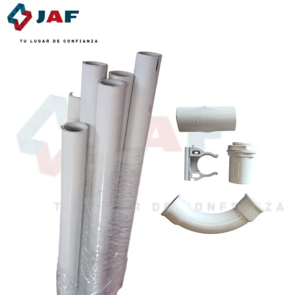 Caño de PVC Semipesado para Electricidad 16 mm / 20 mm | Apto Embutir